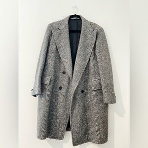 Men coat Gray and beich size XL